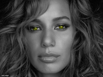 leona lewis green eyes
