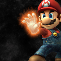 Mario Throwing a Fireball
