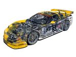Corvette Racer Cutaway