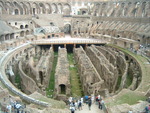 Inside the Colosseum