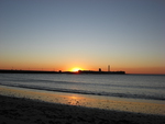 Puesta de sol en Cádiz