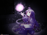 Girl with Purple Orb