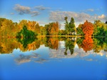Autumn lake