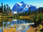 Great Mountain Lake Scenery