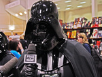 Darth-Vader singing karaoke