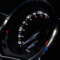 Citroen DS3R mileage-meter