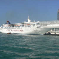 Cruise Liner Hong Kong
