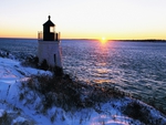 winter lighthouse