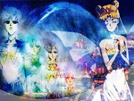 Neo Queen Serenity and Eternal Sailor Senshi