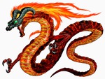 Fire Dragon-Zelda Orcana Of Time