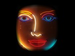neon face