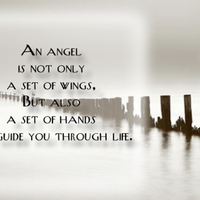 May angel guide you