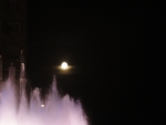 Fountain and Moon