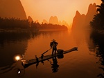 fisherman in guilin