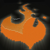 Curse Flame in Minecraft