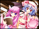 Remilia and Patchouli
