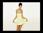 Jessica Alba In A Yellow Dress
