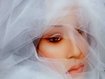soft white veil