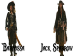 Pirates of the Caribbean Google Background Barbossa and Jack