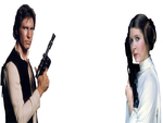 Star Wars Google Background Original Trilogy Han Solo and Princess Leia
