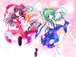 Reimu & Sanae