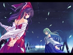 Reimu and Sanae