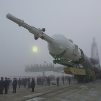 Soyuz transported
