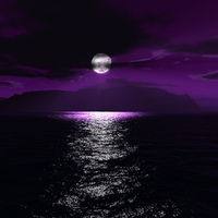 Purple Moon Light