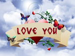 love banner