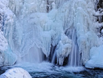 icey waterfall