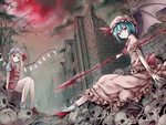 Flandre Scarlet & Remilia Scarlet