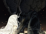 Dark angelic beauty
