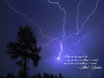 Miracle of Lightning (Quoted Wallpaper)