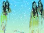 Demi and Selena Wallpaper