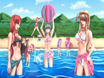 Beach Party Touhou