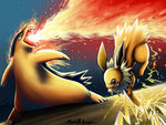 Thunder Vs Flames a epic battle