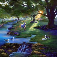 Jim Warren. River Life (detail)