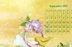 Chick Chick Sept 2011 Calendar