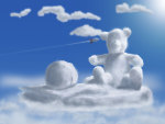 cloud teddy