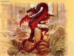 Beautiful Red Dragon