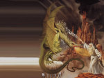 Wizard versus Dragon