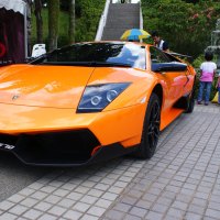 orange lambo