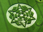 Giant Six-Pointed Star Crop Circle