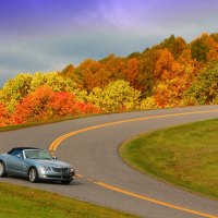 Cruising on the Blue Ridge Parkway