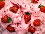 Sweet Icecream Strawberries