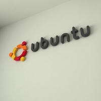 Ubuntu Wall Logo