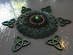 Abstract Celtic Knot Circular Island