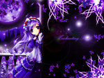 enchanting purple anime :)