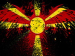 Macedonian flag eagle