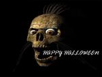 HAPPY HALLOWEEN SKULL